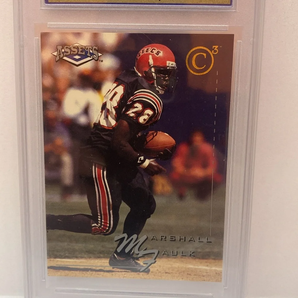1994 Classic Assets Marshall Faulk San Diego State #CC5 (MISC15) - Picture 2 of 6